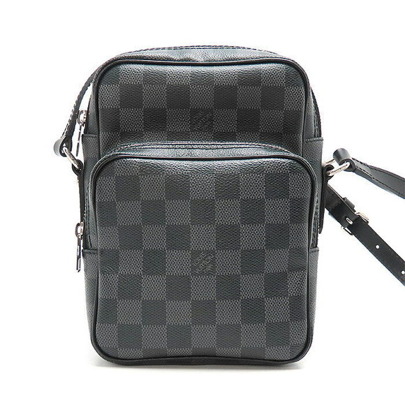 Louis Vuitton Rem Damier Graphite Black Crossbody - Picture 2 of 9